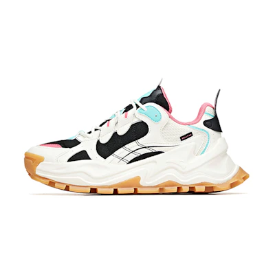 (W) Anta Life Series Low 'Blazing White Black Pink'