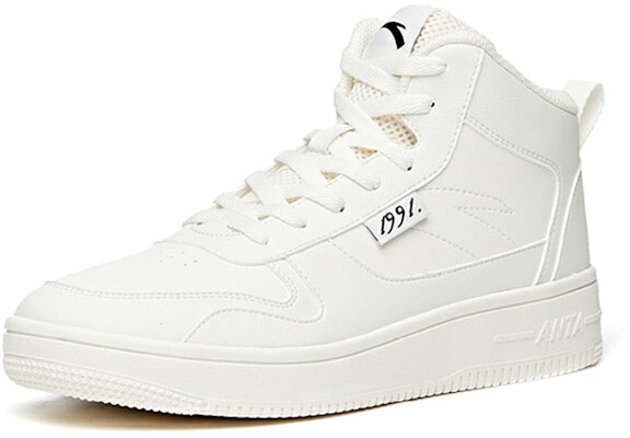 (W) 安踏生活系列低帮'纯白'篮球鞋 922038010-1 Order (W) 安踏生活系列低帮'纯白'篮球鞋 922038010-1