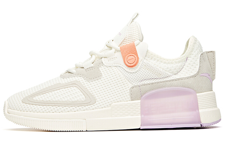 Buy (W) Anta Siri Hidup Rendah 'Tolak Sederhana Putih Kelabu' 122118809-1