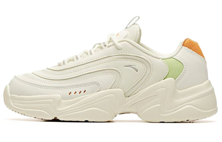 (W) Anta Life Series Sneakers 'White Orange'