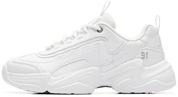 (Women) Anta Life Series Low 'Silver White' 92938862-3 (Women) Anta Life Series Low 'Silver White' 92938862-3