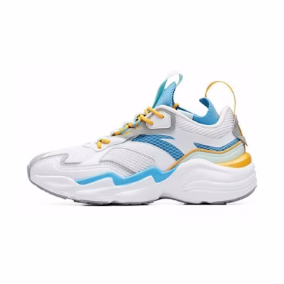 (W) Anta Life Series Low 'Thick Sole Blue and White'