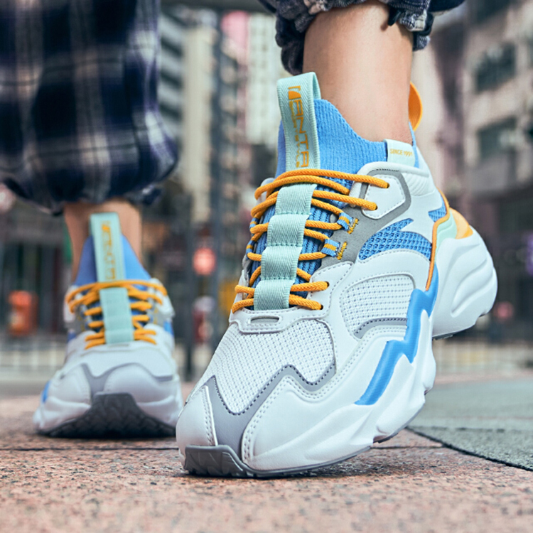 (W) Anta Life Series Low 'Thick Sole Blue and White' 圖 6