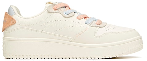 Anta安踏 生活系列 防滑耐磨 低筒 板鞋 女款 白藍粉 Order Anta安踏 生活系列 防滑耐磨 低筒 板鞋 女款 白藍粉