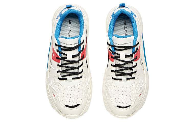 (W) Anta Life Series Low 'White Blue Red' 圖 3