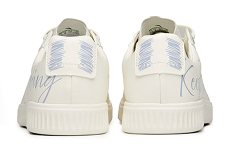 (W) Anta Life Series Low 'White Blue Yellow' 圖 5