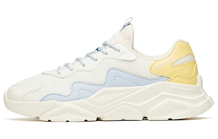 (W) Anta Life Series Low 'White Blue Yellow'