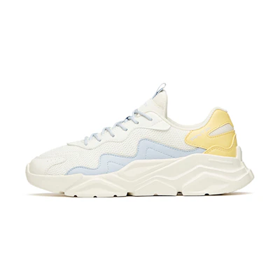 (W) Anta Life Series Low 'White Blue Yellow'