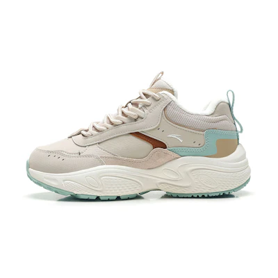 (W) Anta Life Series Low 'White Brown'