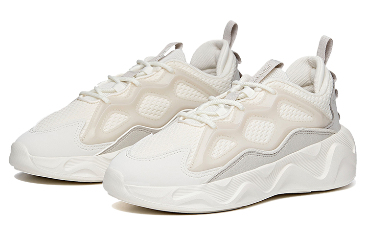 (W) Anta Life Series Sneakers 'White Grey' 圖 2