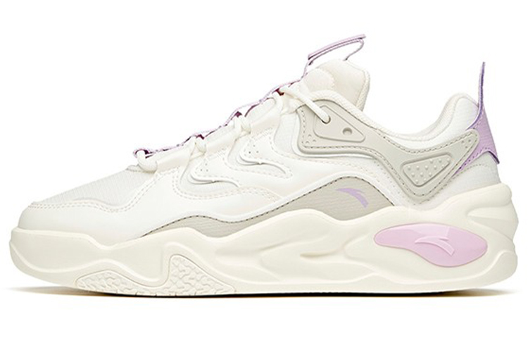 (W) Anta Life Series Low 'White Grey Purple'