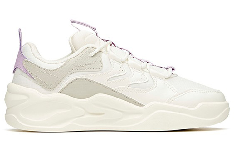 (W) Anta Life Series Low 'White Grey Purple' 圖 2