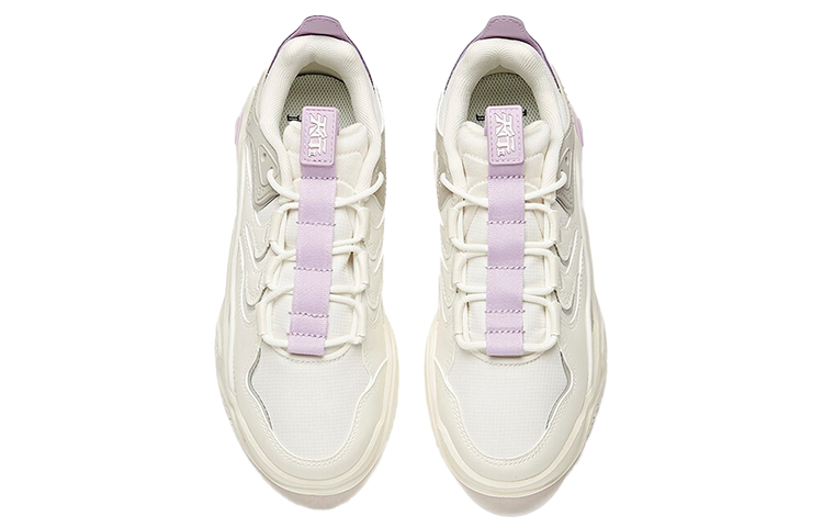 (W) Anta Life Series Low 'White Grey Purple' 圖 4