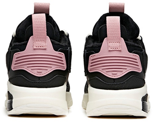 安踏 生活系列 加絨低幫板鞋 黑藕粉 女款 Shop 安踏 生活系列 加絨低幫板鞋 黑藕粉 女款