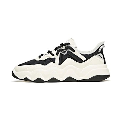 (W) Anta Life Series Low-Top 'Black White'