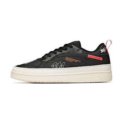 (W) Anta Life Series Low-Top 'Black White Red'