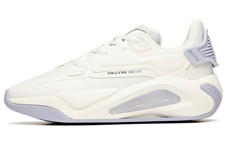 (Women) Anta Life Series Sneakers 'Durable Breathable White Purple Grey' 122118083-1