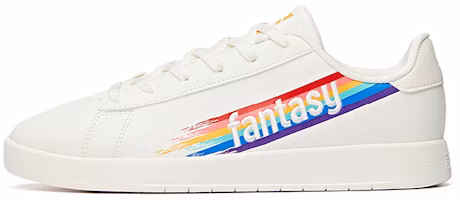(Women) Anta Skateboarding Series Sneakers 'White with Rainbow' 122038061-2 (Women) Anta Skateboarding Series Sneakers 'White with Rainbow' 122038061-2