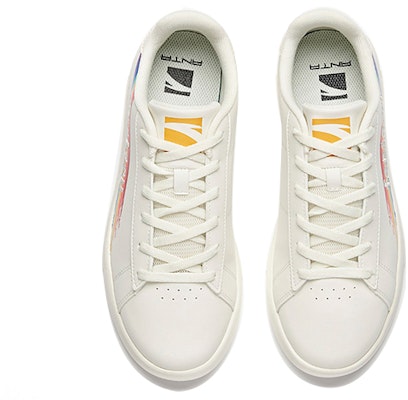(Women) Anta Skateboarding Series Sneakers 'White with Rainbow' 122038061-2 Lookbook (Women) Anta Skateboarding Series Sneakers 'White with Rainbow' 122038061-2