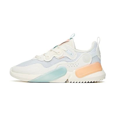 (W) Anta Life Series Low-Top 'Grey White Pink'