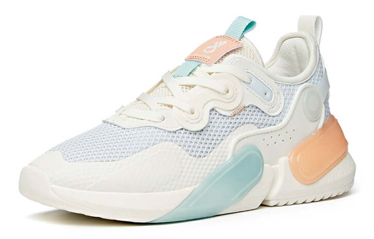 (W) Anta Life Series Low-Top 'Grey White Pink' 圖 2