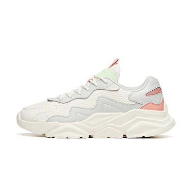 (W) Anta Life Series Low Top 'Ivory White Grey'