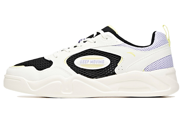 (W) Anta Life Series Low Top 'White Black Purple'