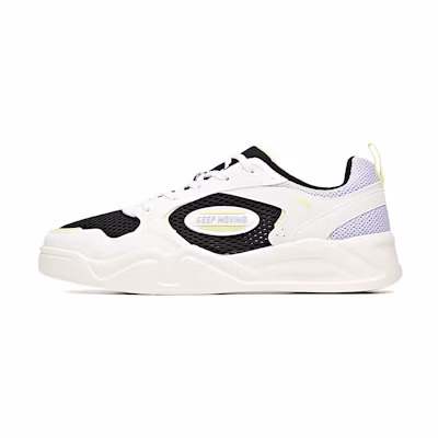 (W) Anta Life Series Low Top 'White Black Purple'