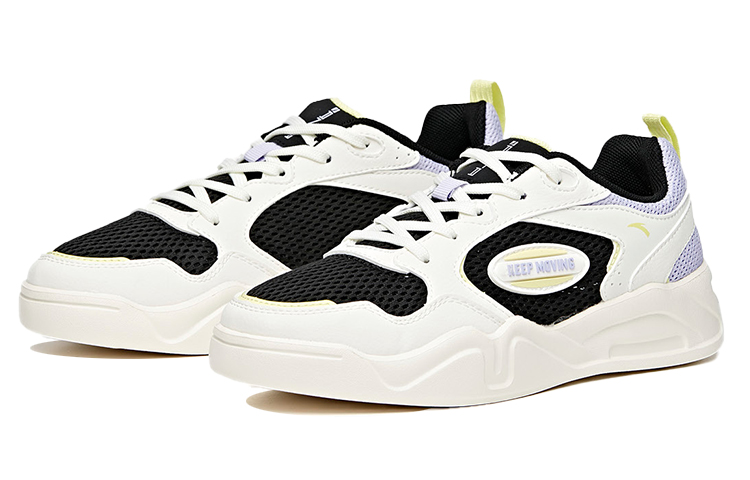 (W) Anta Life Series Low Top 'White Black Purple' 圖 2