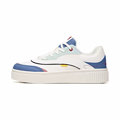(W) Anta Life Series Low Top 'White Blue'