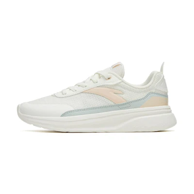 (W) Anta Life Series Sneakers 'White Green Brown'