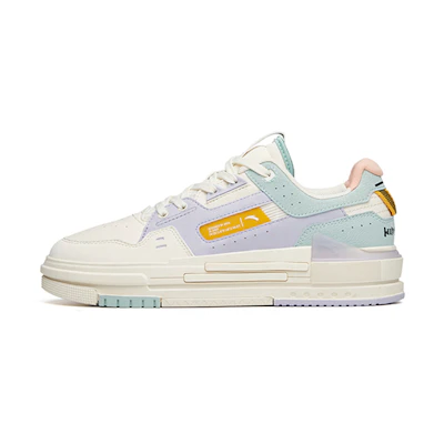 (W) Anta Life Series Low Top 'White Grey Green'