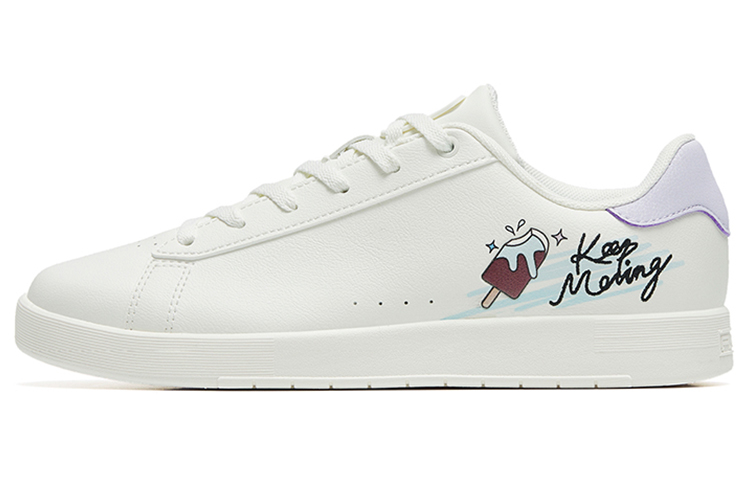 (W) Anta Life Series Sneakers 'White Purple'