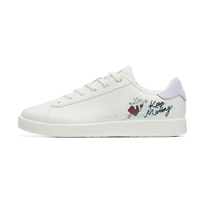 (W) Anta Life Series Sneakers 'White Purple'