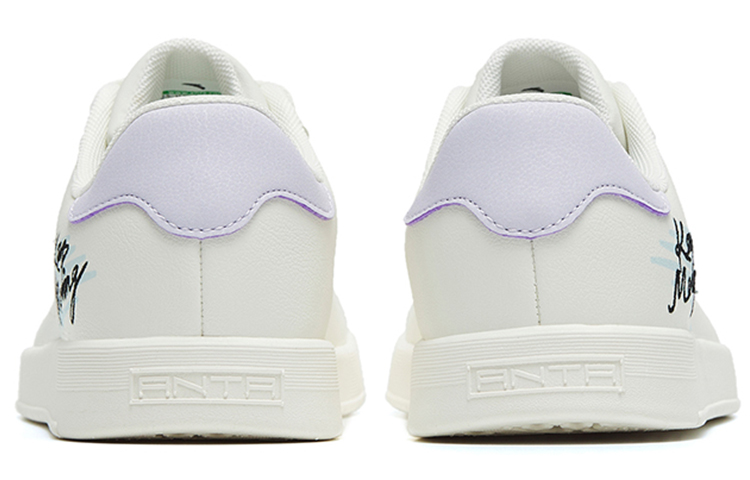 (W) Anta Life Series Sneakers 'White Purple' 圖 4