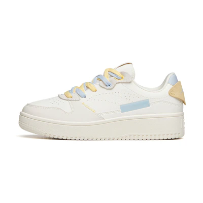 (W) Anta Life Series Low-Top 'White Yellow Blue'