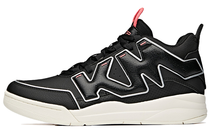 (Women) Anta Life Series Mid-Top 'Black White Pink' 12948060-1