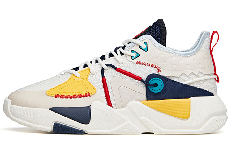 (Women) Anta Life Series Mid-Top 'Yellow Blue' 122138084-3