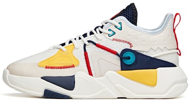 (Women) Anta Life Series Mid-Top 'Yellow Blue' 122138084-3 (Women) Anta Life Series Mid-Top 'Yellow Blue' 122138084-3
