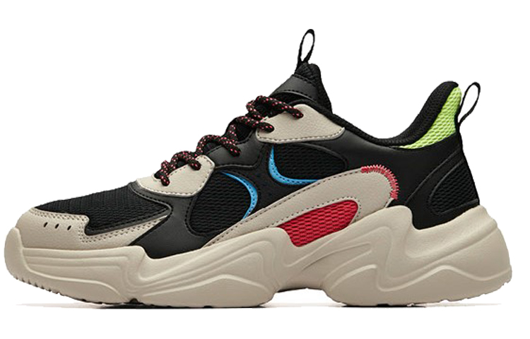 (Women) Anta Life Series Retro 'Crimson Black' 121938822R-1