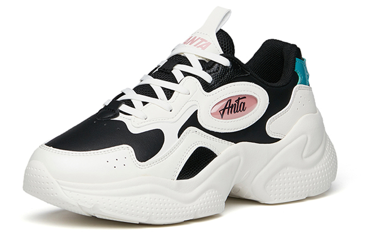 Order (W) 安踏生活系列跑鞋“耐磨防滑黑白款” 122148886-7