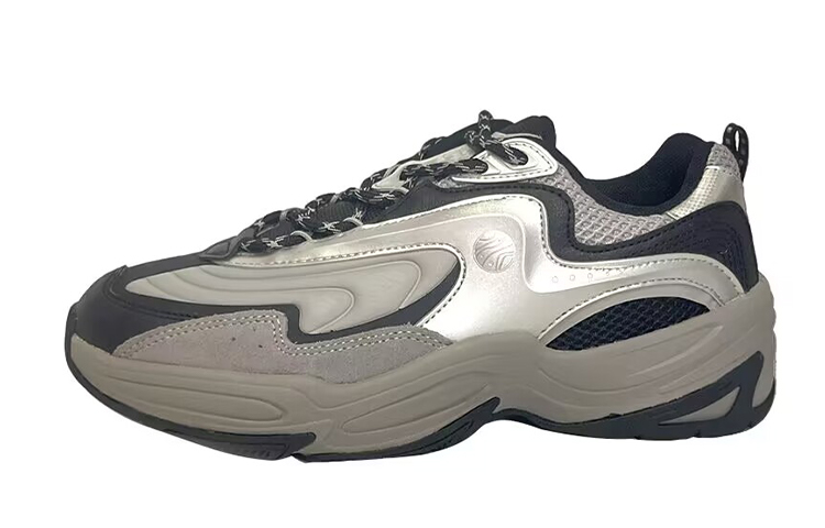 (Women) Anta Life Series Sneakers 'Silver Grey Black' 122348850-10