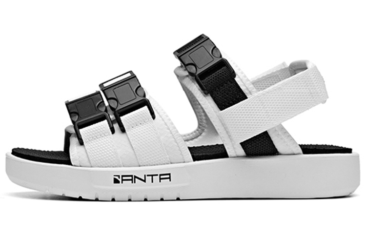 (W) Anta Life Series Sport Sandal 'White Black'