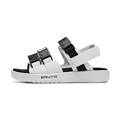 (W) Anta Life Series Sport Sandal 'White Black'