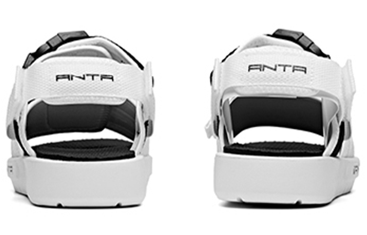 (W) Anta Life Series Sport Sandal 'White Black' 圖 5