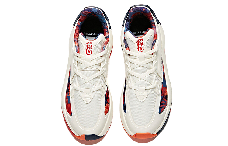 (W) Anta Life Series Superbody Low 'White Blue Red' 圖 3
