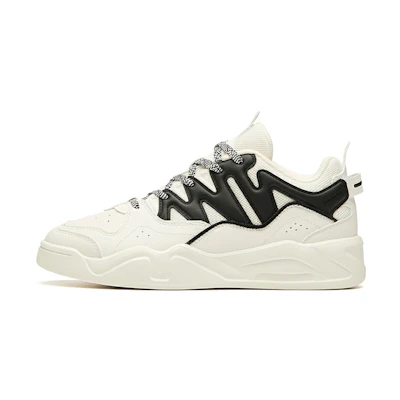 (W) Anta Lifestyle 'Black and White Platform'