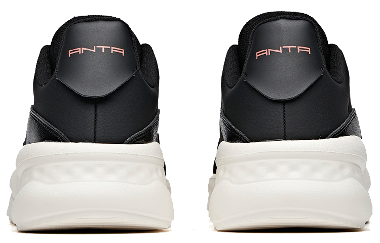 Shop (W) Anta Zapatillas Lifestyle Running Casual 'Negro' 12948843-1