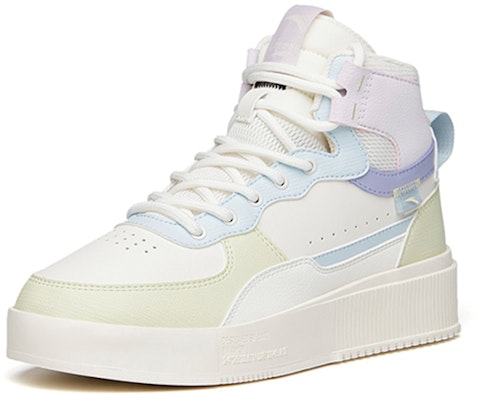 (W) Anta Lifestyle High-Top 'Putih Hijau Biru' 922138011-4 Lookbook (W) Anta Lifestyle High-Top 'Putih Hijau Biru' 922138011-4