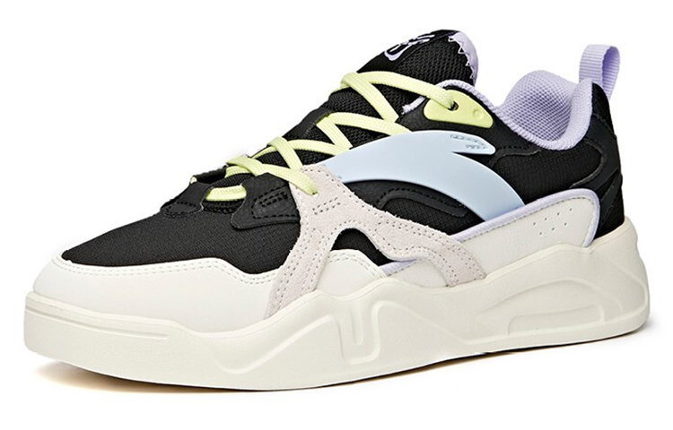 Order (Women) Anta Lifestyle Low-Top 'Black White Blue' 122038046-2